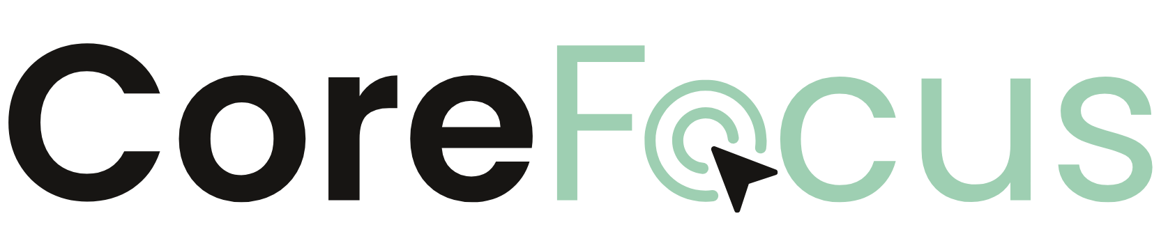 Logo CoreFocus, identité visuelle de l’entreprise.